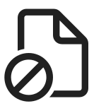Document None SVG Icon